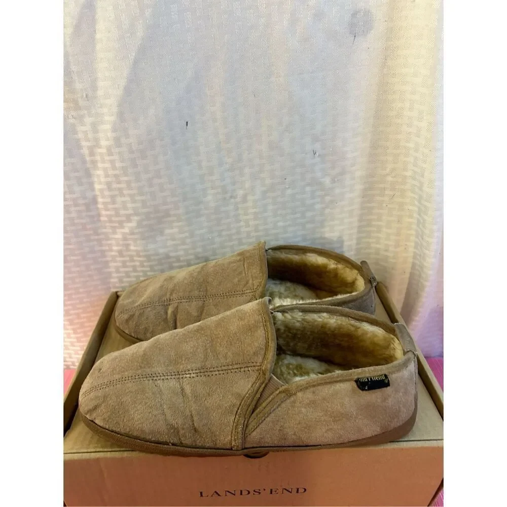 Old friend men’s slippers 11-11.5 (worn heel damage)